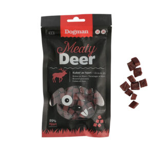 DOGMAN MEATY Koerale Hirveliha kuubikud 80g