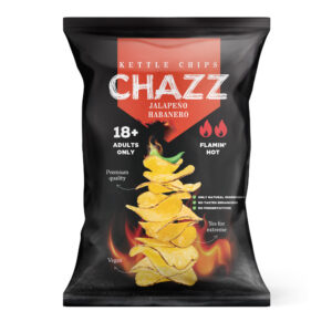 CHAZZ Kartulikrõpsud Jalapeño ja Habanero pipraga, 90g