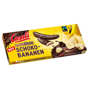 CASALI shokolaadibanaanid Double Choc karbis 300g