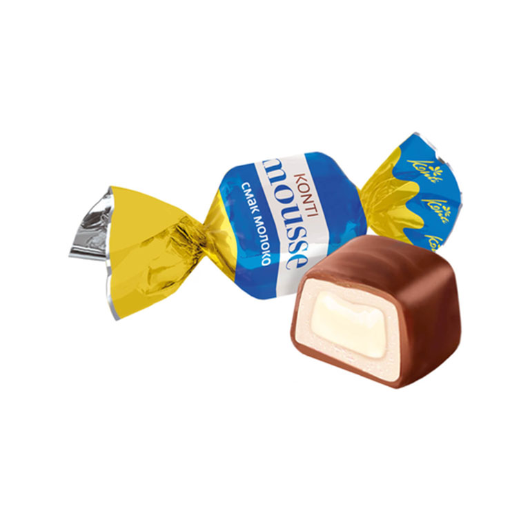 Kompvekid lehmapiima mousse, KONTI, 1 kg