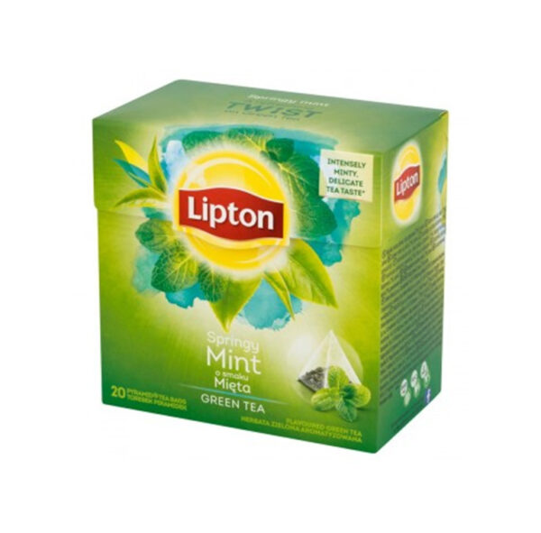 LIPTON Roheline tee Intense Münt 20pk