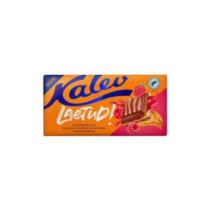 Kalev piimašokolaad Laetud! 145g maapähklikreemi ja vaarika