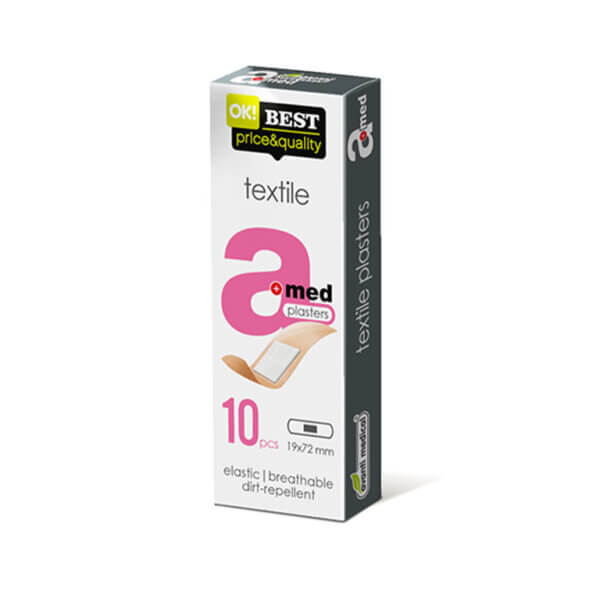 AMED Plaaster Textile N10, 10tk