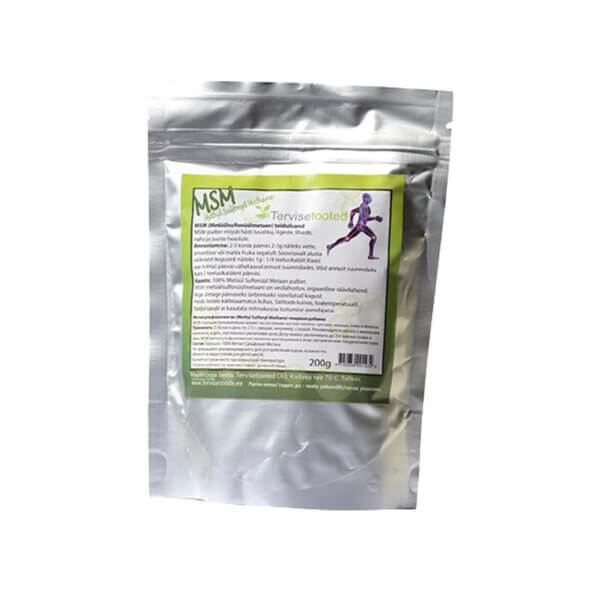 Toidulisand MSM-pulber 200g