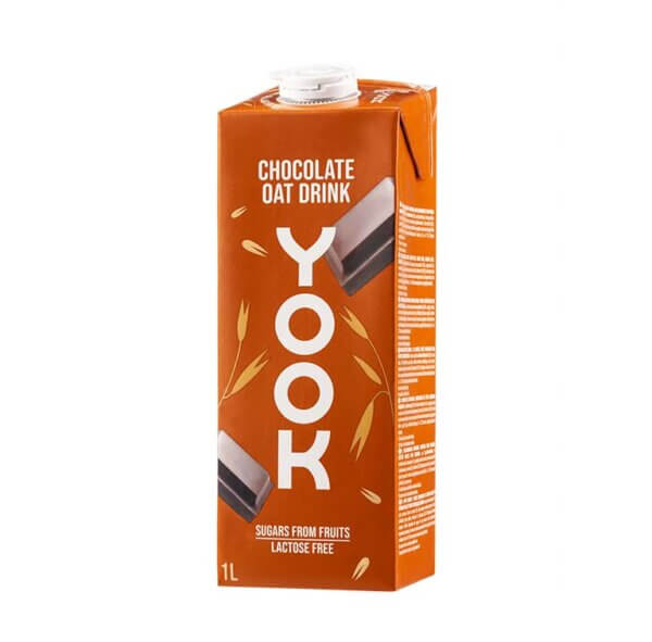 Kaerajook chocolate laktoosivaba, YOOK, 1 l