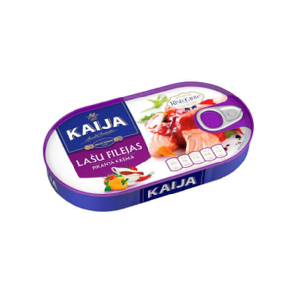 Lõhefilee pikantses kreemis, KAIJA, 170g