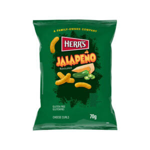 Krõpsud HERR'S JALAPENO CURLS, 70g
