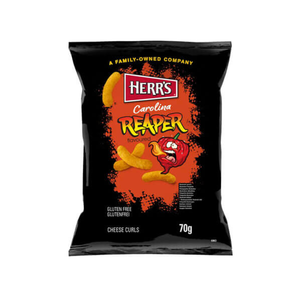 Krõpsud HERR'S CAROLINA REAPER CURLS 70g