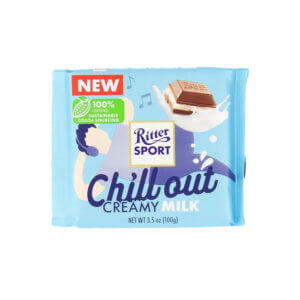 Ritter Sport piimašokolaad kreemja piimatäidisega 100g