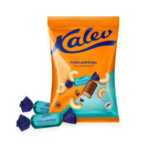 Kalev pralineekompvek 175g india pähkliga