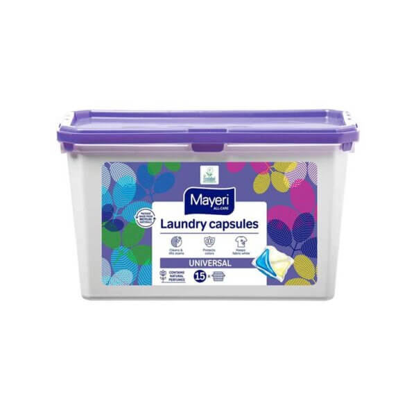 Pesugeelikapslid Universal All-Care, MAYERI, 15tk