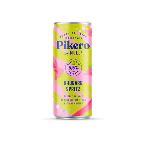 Valmiskokteil Pikero RHUBARB SPRITZ 5,5%, 250 ml