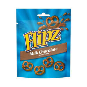 FLIPZ Kringlid kaetud piimašokolaadiga, 120g Mcvities