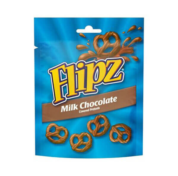 FLIPZ Kringlid kaetud piimašokolaadiga, 120g Mcvities