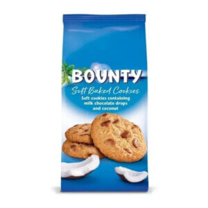 Bounty küpsised kookose- ja šokolaaditükkidega 180g