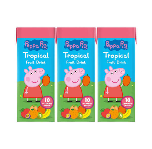 Peppa Pig Multivilja Kõrrejook 3x200ml