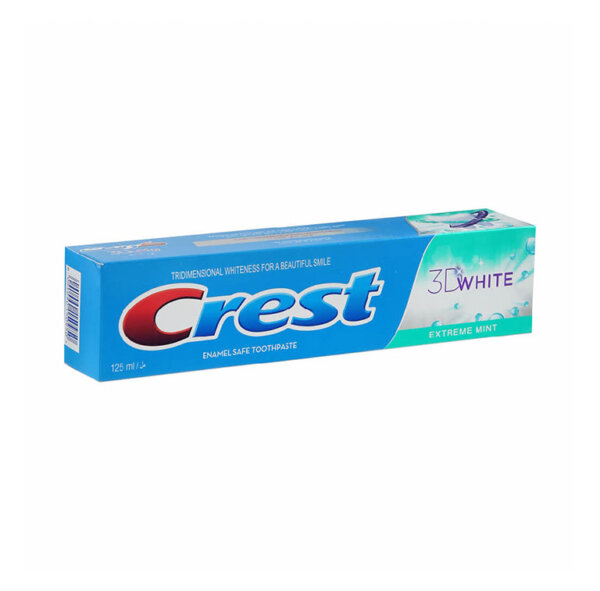 Hambapasta 3D White Mint, CREST, 125 ml
