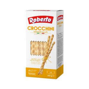 Grisiinid päevalilleõli ja soolakristallidega, ROBERTO, 250 g
