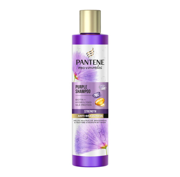 Šampoon Violet Silky Pro Miracles, PANTENE, 225 ml