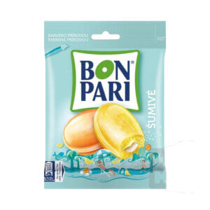 Bon Pari puuviljamaitselised kihiseva täidisega klaaskompvekid 80g