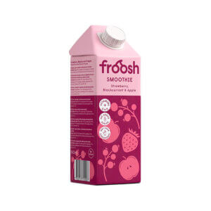 Froosh maasikas-mustsõstar-õun 750ml