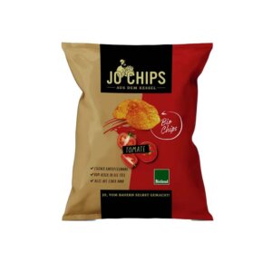 Tomatimaitselised  Bio-Kartulikrõpsud JO Chips 125 g