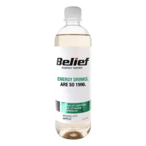 Gaseeritud rohelise õunamaitseline madala kalorsusega jook, BELIEF, 530 ml