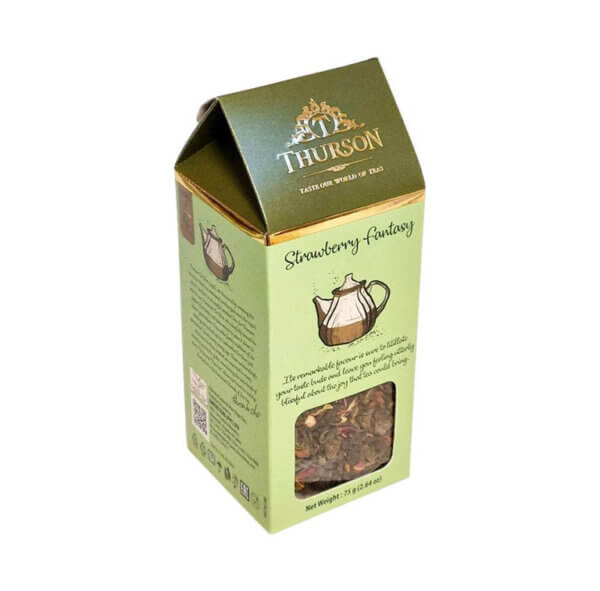 Roheline tee Strawberry Fantasy, THURSON, 75 g