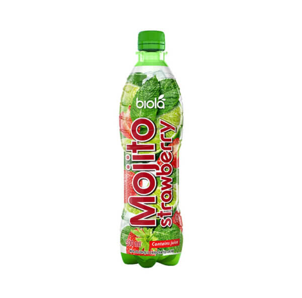 Alkoholivaba Mojito maasika, BIOLA, 500 ml