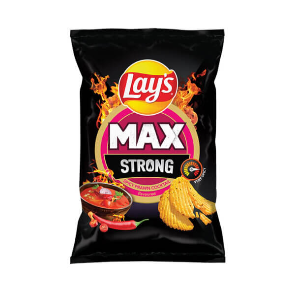 Lay's vürtsise krevetikokteili maitselised kartulikrõpsud 120g