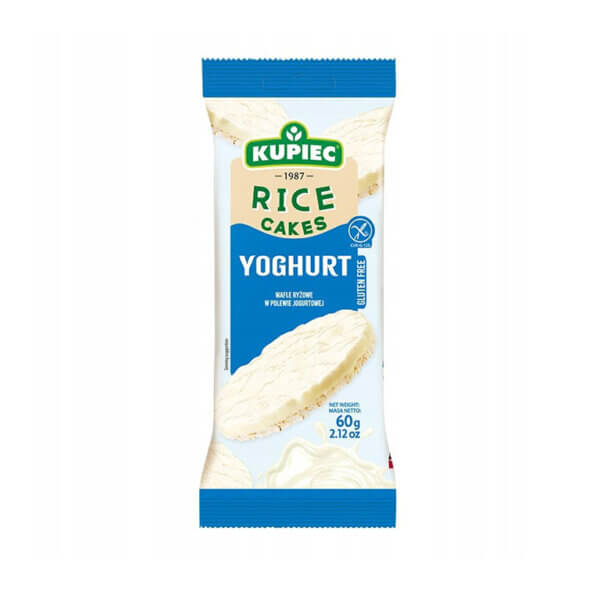 Riisivahvlid jogurtiga, KUPIEC, 60g