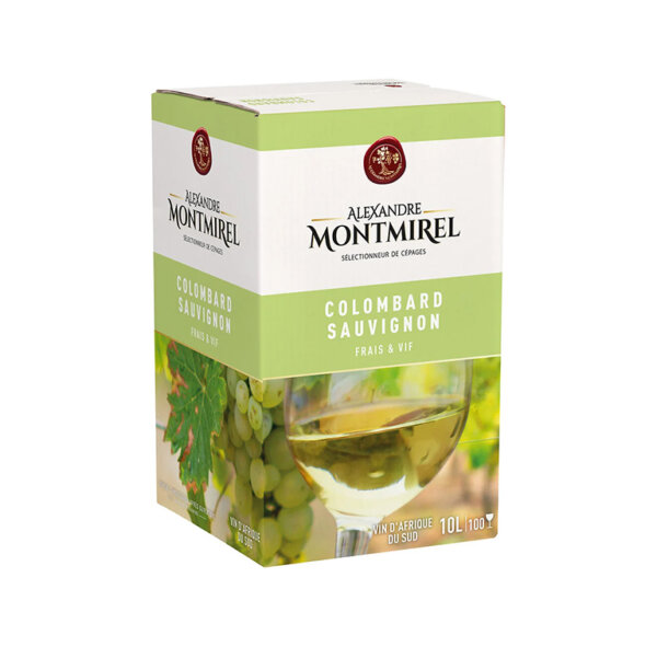 Valge Vein Alexandre Montmirel Colombard Sauvignon 12% 10L