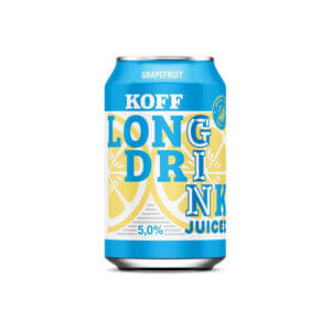 Long Drink Juiced Grapefruit 5%, KOFF, 330 ml