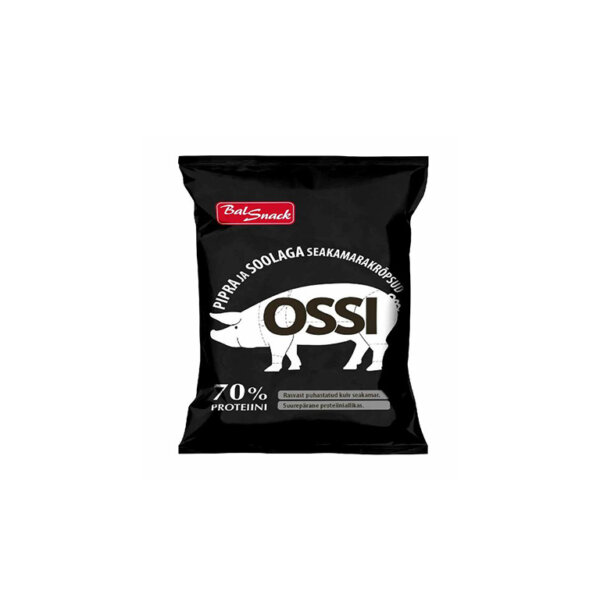 Pipra ja soolaga seakamarakrõpsud OSSI 40g