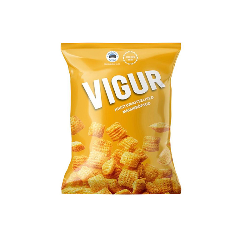 Maisikrõpsud VIGUR Juustumaitselised 90g