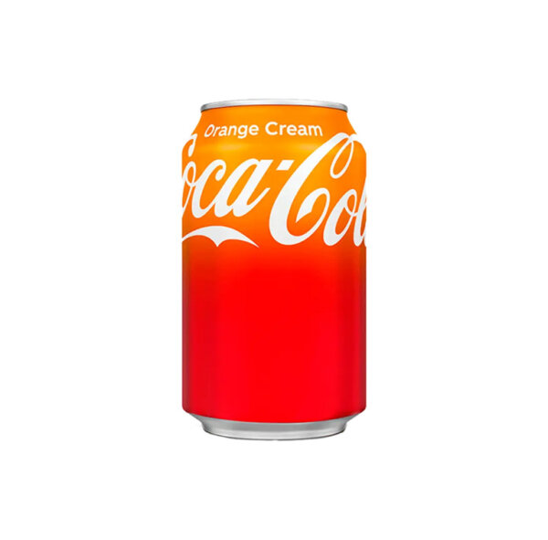 Gāzēts dzēriens Coca-Cola kolas un apelsīna garšas 0,355 l