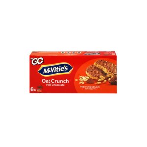 McVities Piimašokolaadiga Täisteraküpsised 225g (6x37.5g)