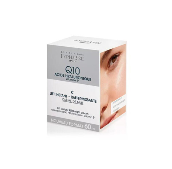 Sejas krēms Byphasse Q10 un hialuronskābes liftinga nakts 60ml
