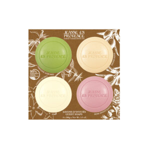 Kinkekomplekt Jeanne en Provence 4 Seepi 100g
