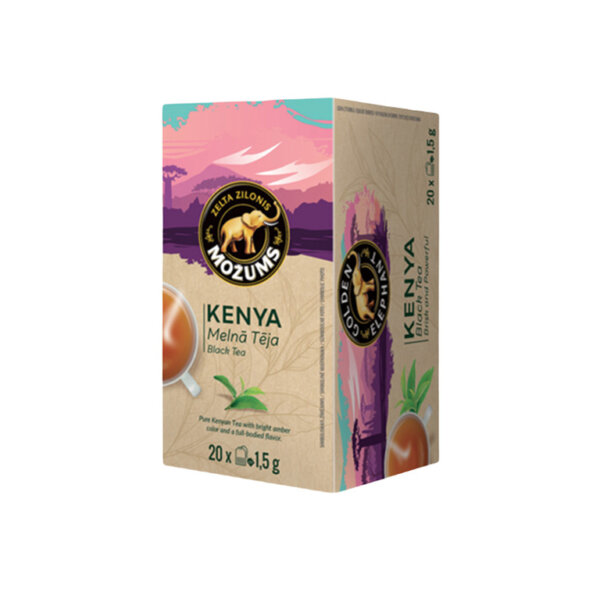 Melnā tēja Mozums Kenya 20*1.5g