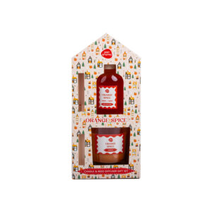 Ruumilõhnastaja Pan Aroma ORANGE SPICE 100ml ja küünal 30h