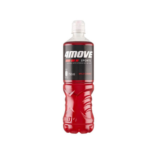 Sporta dzēriens 4MOVE ķiršu garšas 750ml