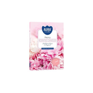 Lõhna-Teeküünal AURA Peony 6tk