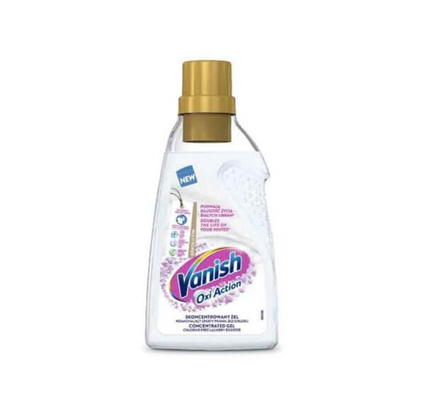 Pletonošķīdais VANISH Gel WHITE 750 ML