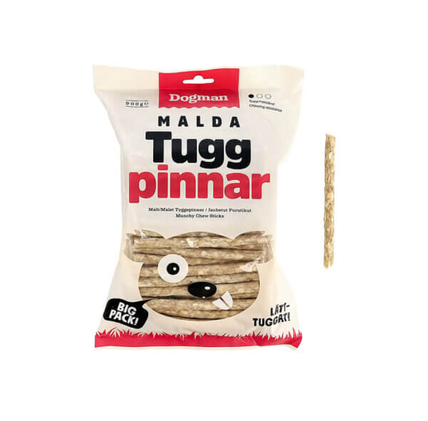 Košļājamā nūja suņiem DOGMAN 100 gab. S 900 g