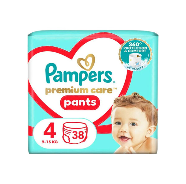 Autiņbiksītes PAMPERS Premium Care S4 38 gab.