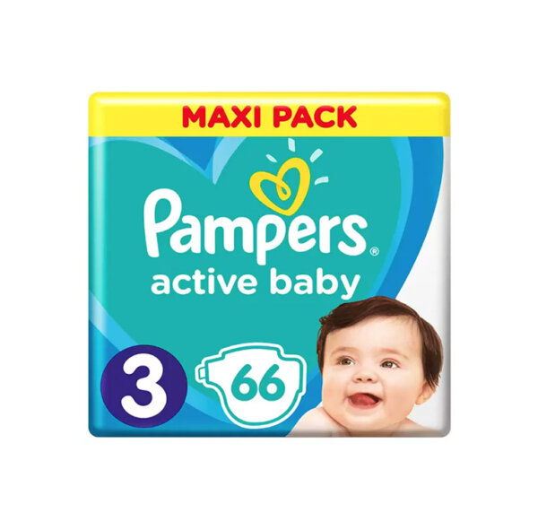 Līmplākšņi PAMPERS MP S3, 66 gab.