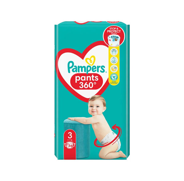 Autiņbiksītes Pampers Maxi pack S3 56GB