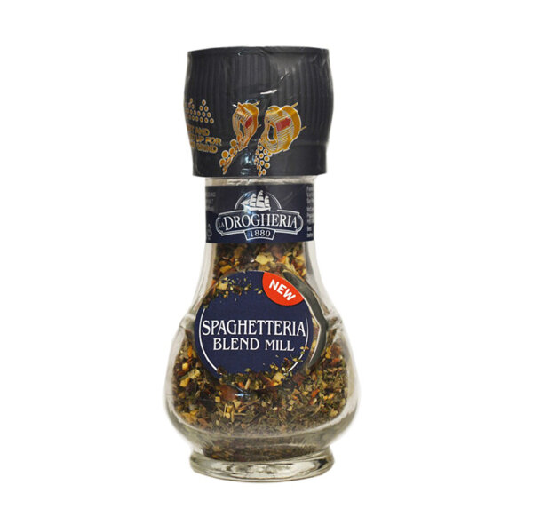 DROGHERIA- ķiploku un čili garšvielu dzirnaviņas 30g