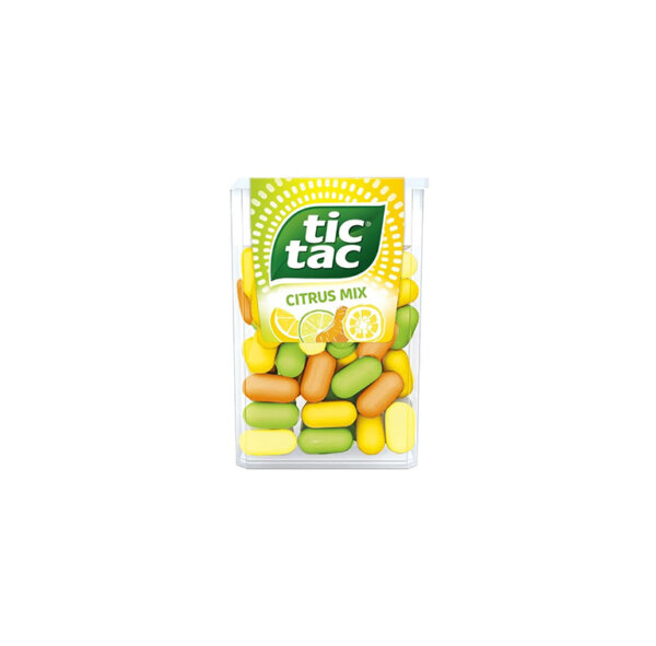 Konfektes TIC-TAC Citrus Mix 18g